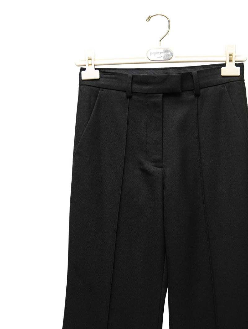 Paper Moon - Korean Women Fashion - #shopsmall - Front Crease Pintuck Flared Pants - 6