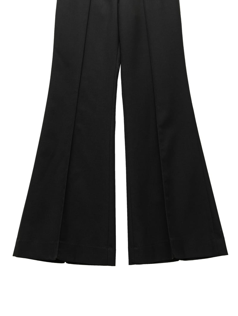 Paper Moon - Korean Women Fashion - #thatsdarling - Front Crease Pintuck Flared Pants - 7