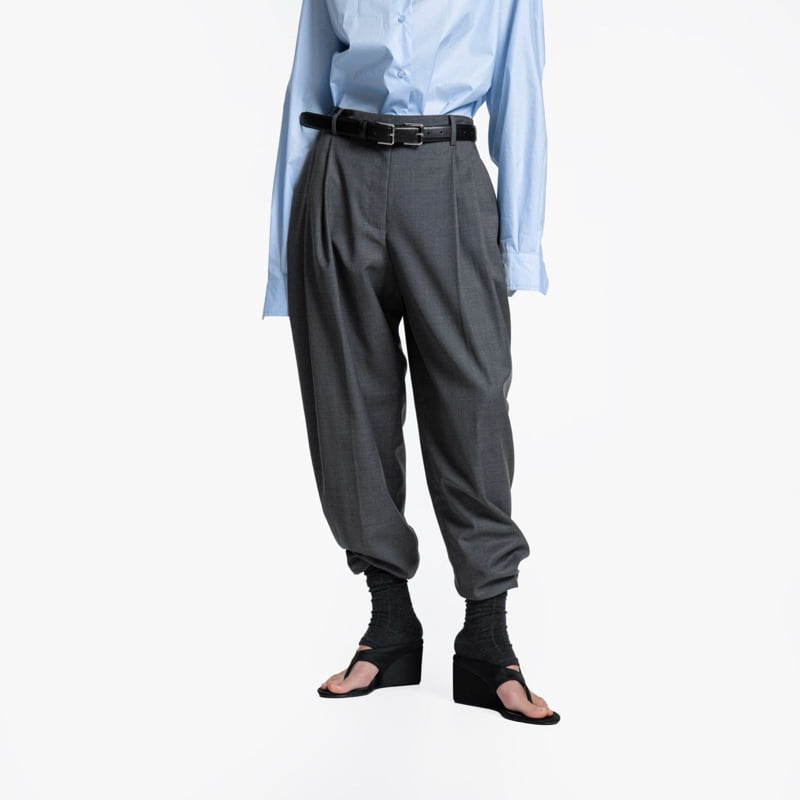 Paper Moon - Korean Women Fashion - #thelittlethings - Classic Double Buckle Point Leather Belt - 2