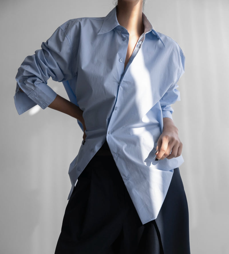 Paper Moon - Korean Women Fashion - #vintagekidsstyle - Classic Premium Cotton Button Down Shirt