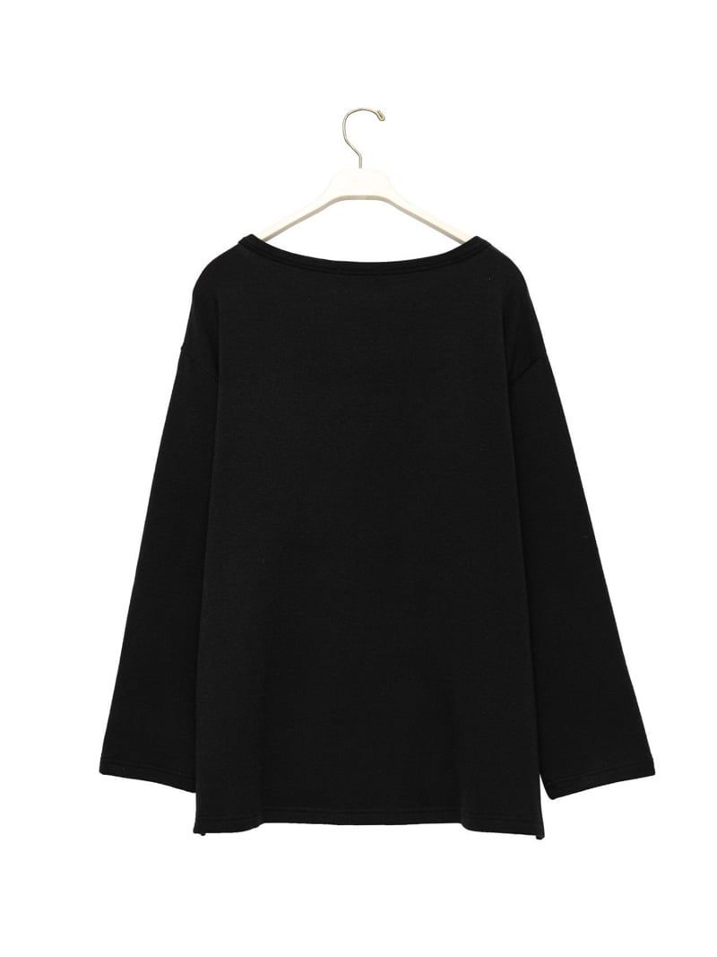 Paper Moon - Korean Women Fashion - #womensfashion - Soft Lounge Set-up Boatneck Tee - 7