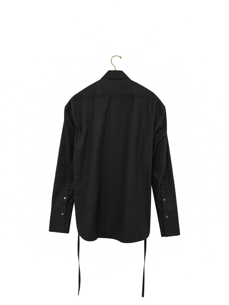 Paper Moon - Korean Women Fashion - #womensfashion - Padded Shoulder Button Down Cotton Shirt - 6