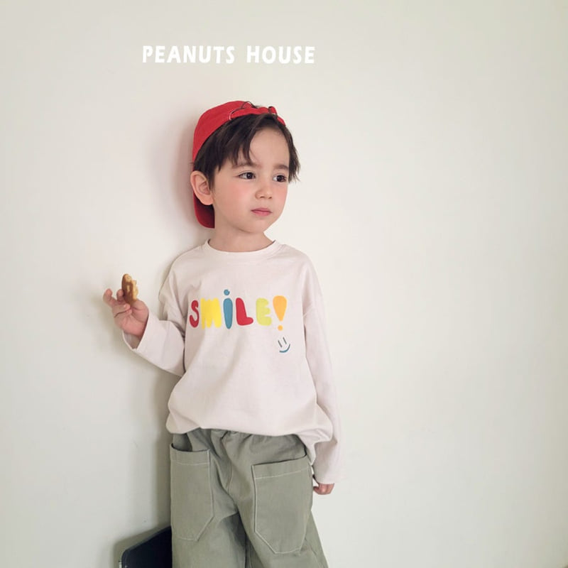 Peanuts - Korean Children Fashion - #Kfashion4kids - Smile Tee - 3