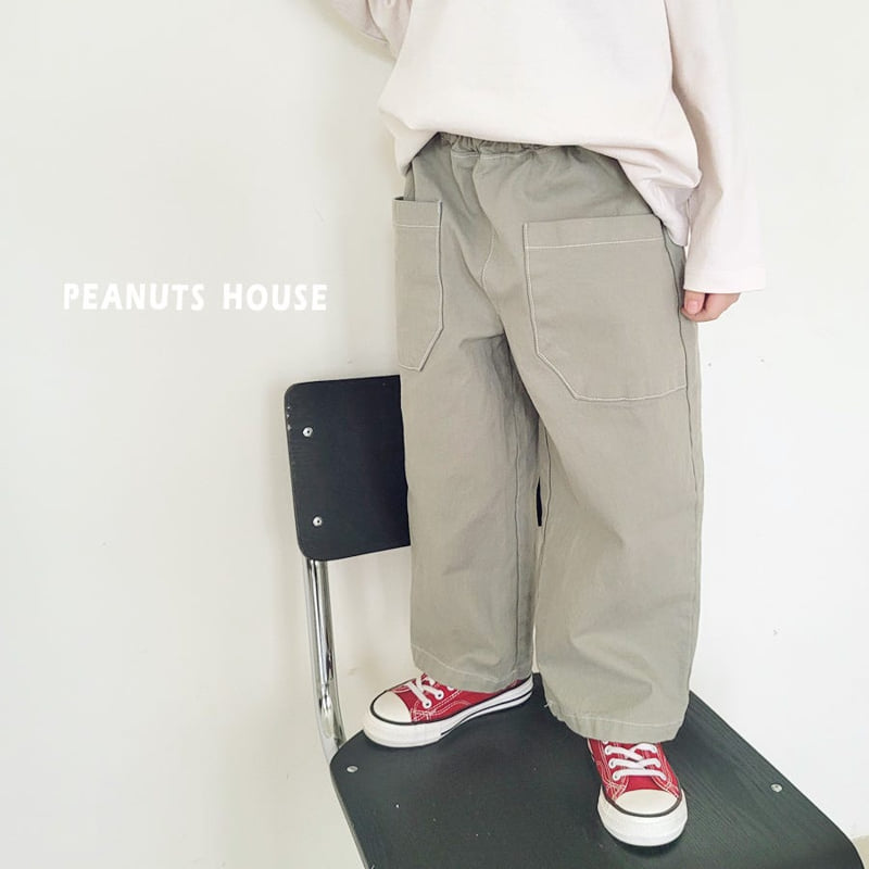 Peanuts - Korean Children Fashion - #Kfashion4kids - Pocket Cotton Pants - 7