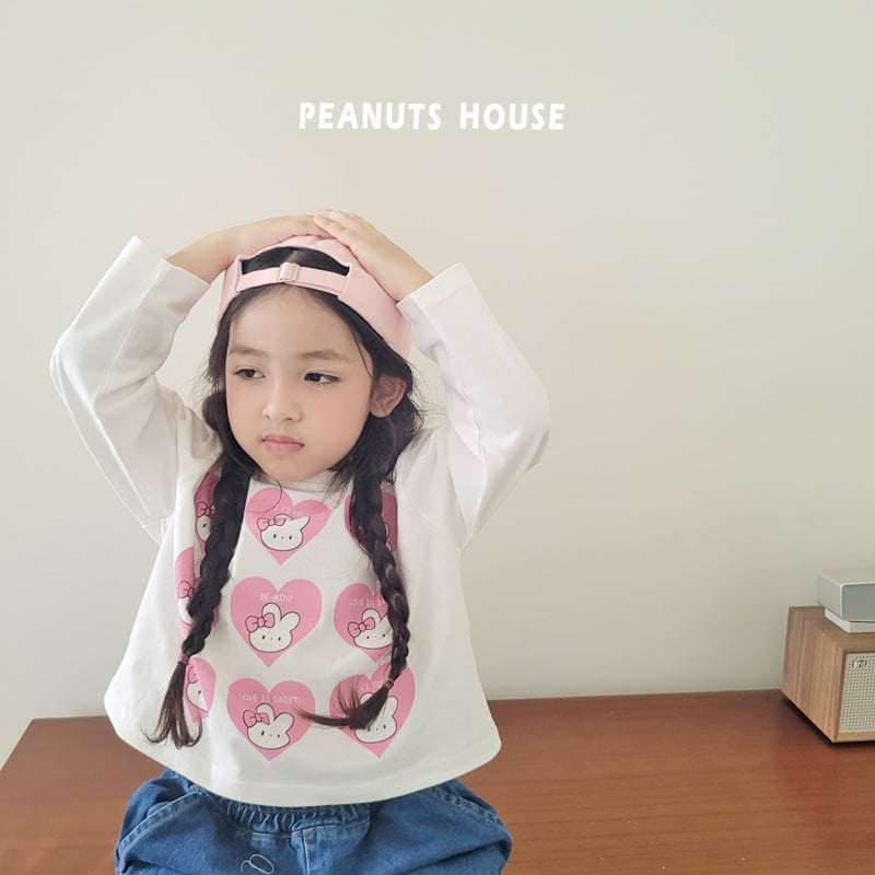 Peanuts - Korean Children Fashion - #childofig - Heart Tee - 6