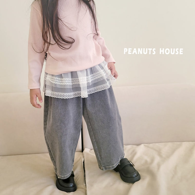 Peanuts - Korean Children Fashion - #childofig - Lace Skirt - 5
