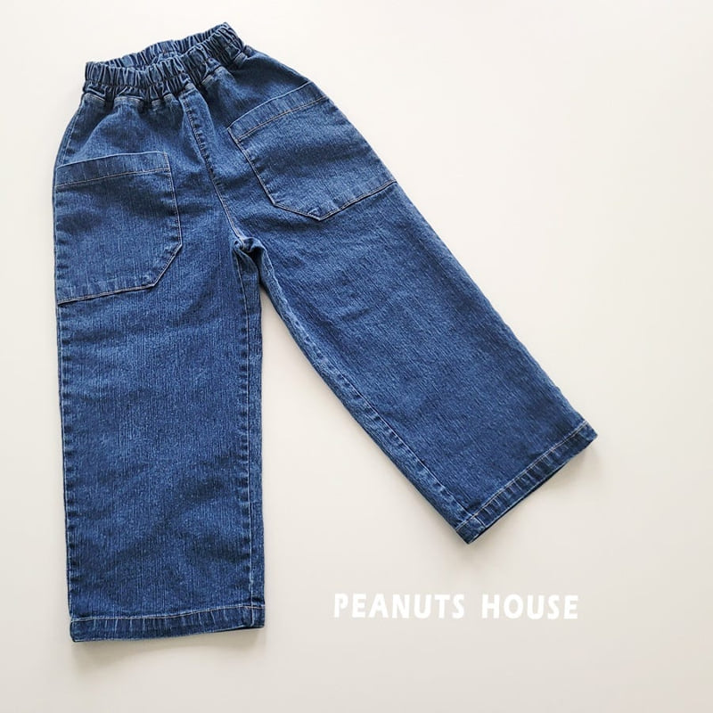Peanuts - Korean Children Fashion - #childofig - Pocket Denim Jeans - 11