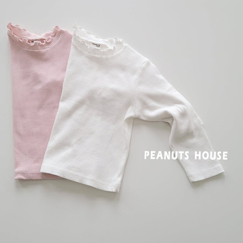 Peanuts - Korean Children Fashion - #childrensboutique - Ribbed Tee - 2