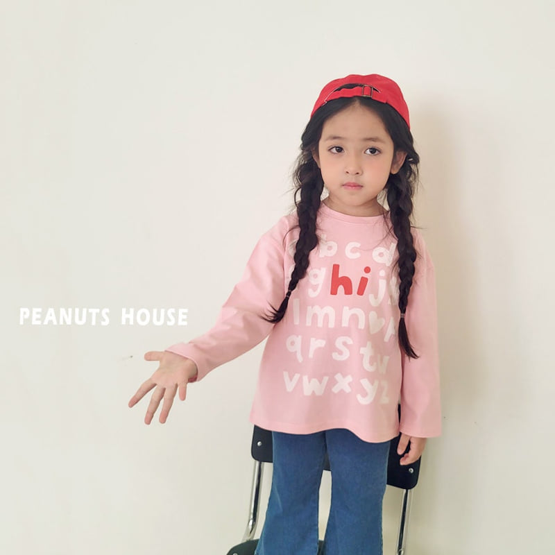 Peanuts - Korean Children Fashion - #childrensboutique - Alphabet Tee - 10