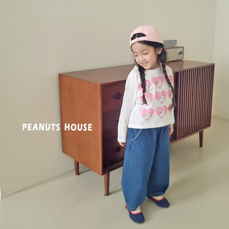 Peanuts - Korean Children Fashion - #childrensboutique - Wrinkle Denim Jeans - 5