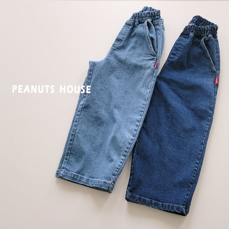 Peanuts - Korean Children Fashion - #designkidswear - Point Denim Jeans - 2