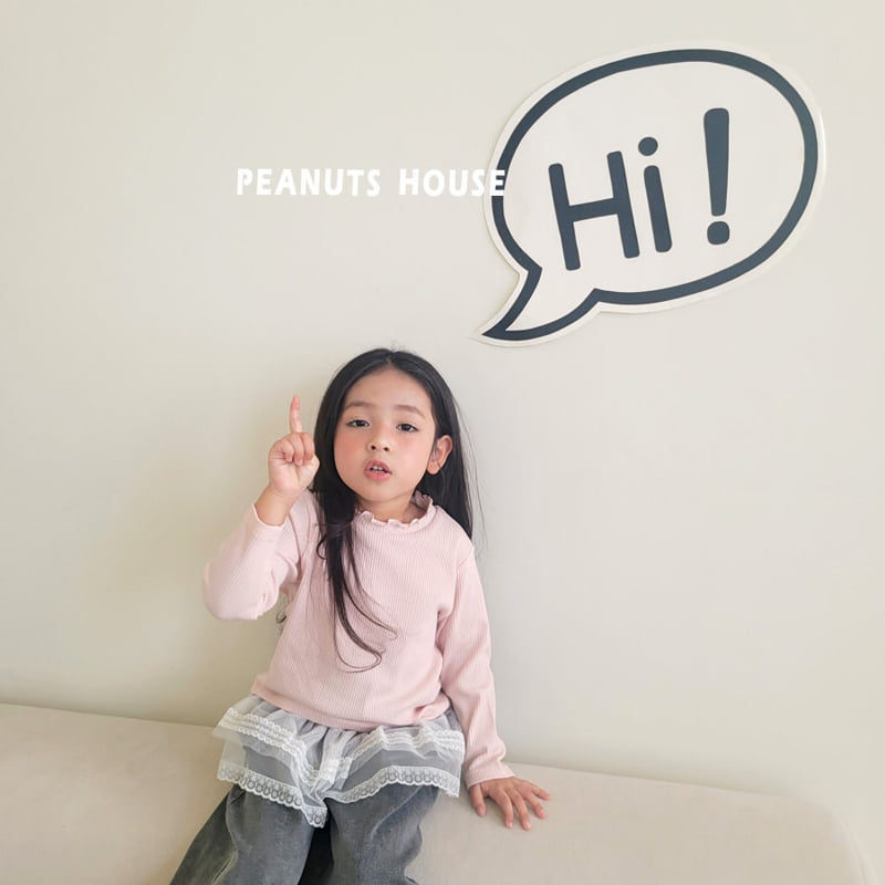 Peanuts - Korean Children Fashion - #designkidswear - Ribbed Tee - 4