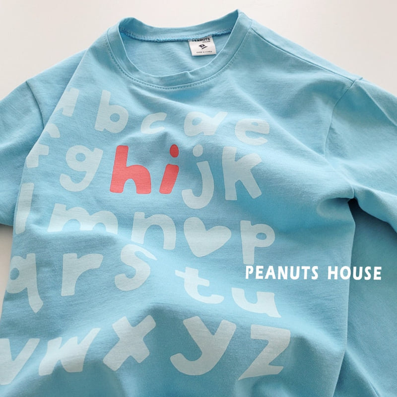 Peanuts - Korean Children Fashion - #discoveringself - Alphabet Tee - 12