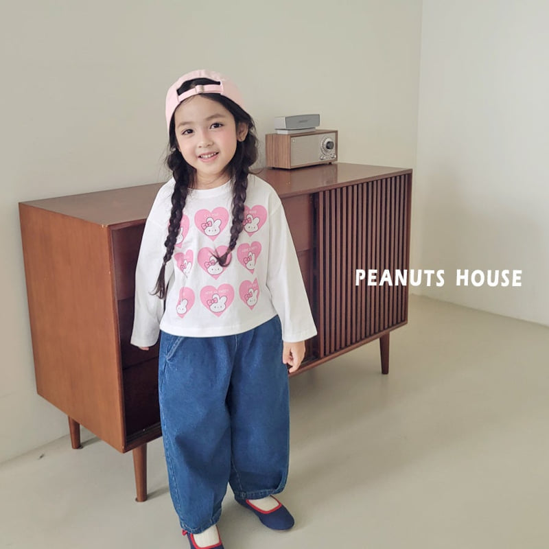 Peanuts - Korean Children Fashion - #discoveringself - Heart Tee - 9