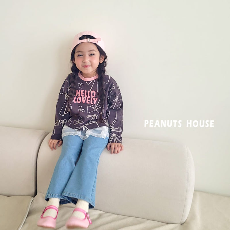 Peanuts - Korean Children Fashion - #discoveringself - Bootcut Denim Jeans - 6