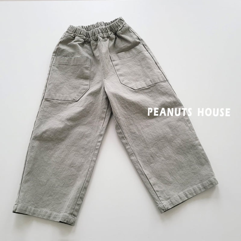 Peanuts - Korean Children Fashion - #discoveringself - Pocket Cotton Pants - 2