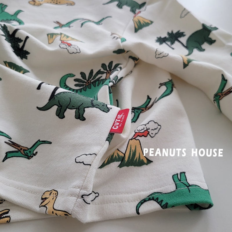 Peanuts - Korean Children Fashion - #kidsshorts - Jurassic Tee - 12