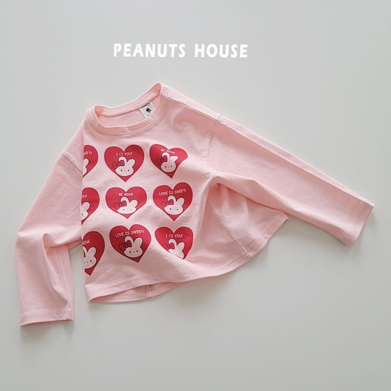 Peanuts - Korean Children Fashion - #kidsshorts - Heart Tee - 11