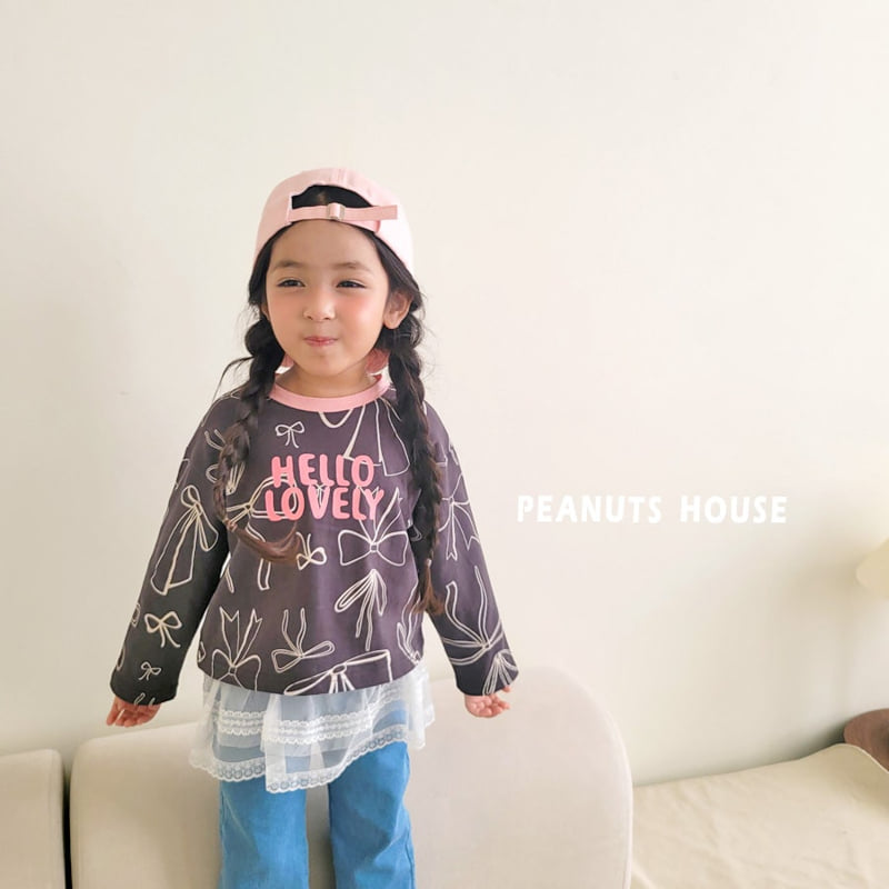 Peanuts - Korean Children Fashion - #kidsshorts - Lovely Tee - 4