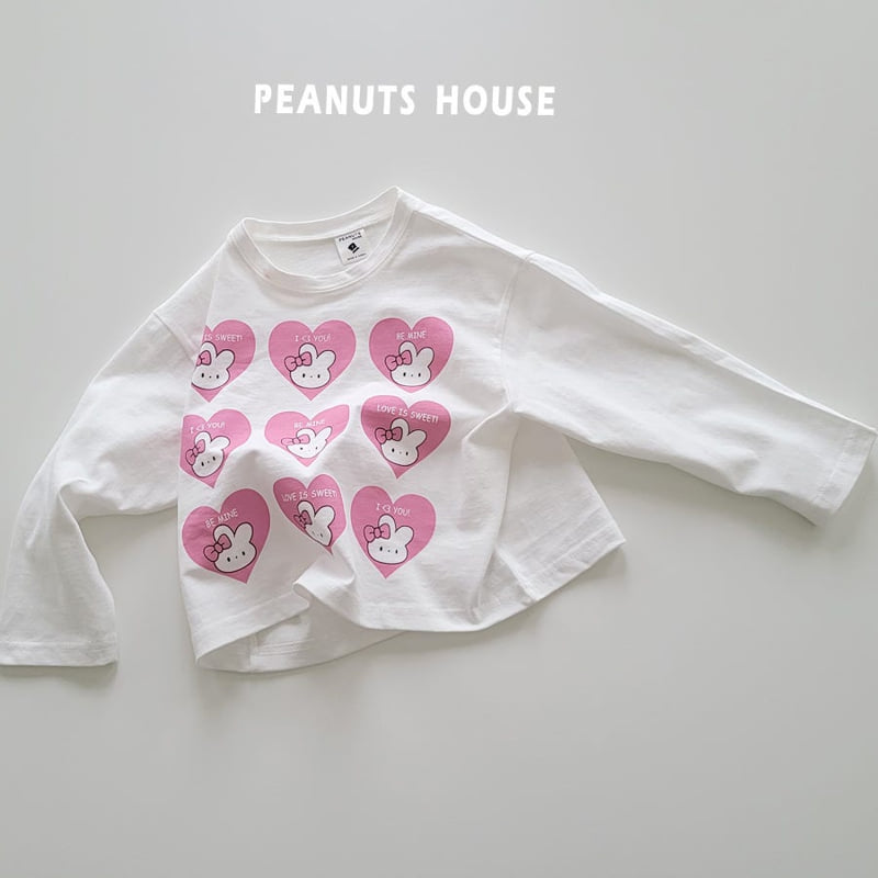 Peanuts - Korean Children Fashion - #kidsstore - Heart Tee - 12