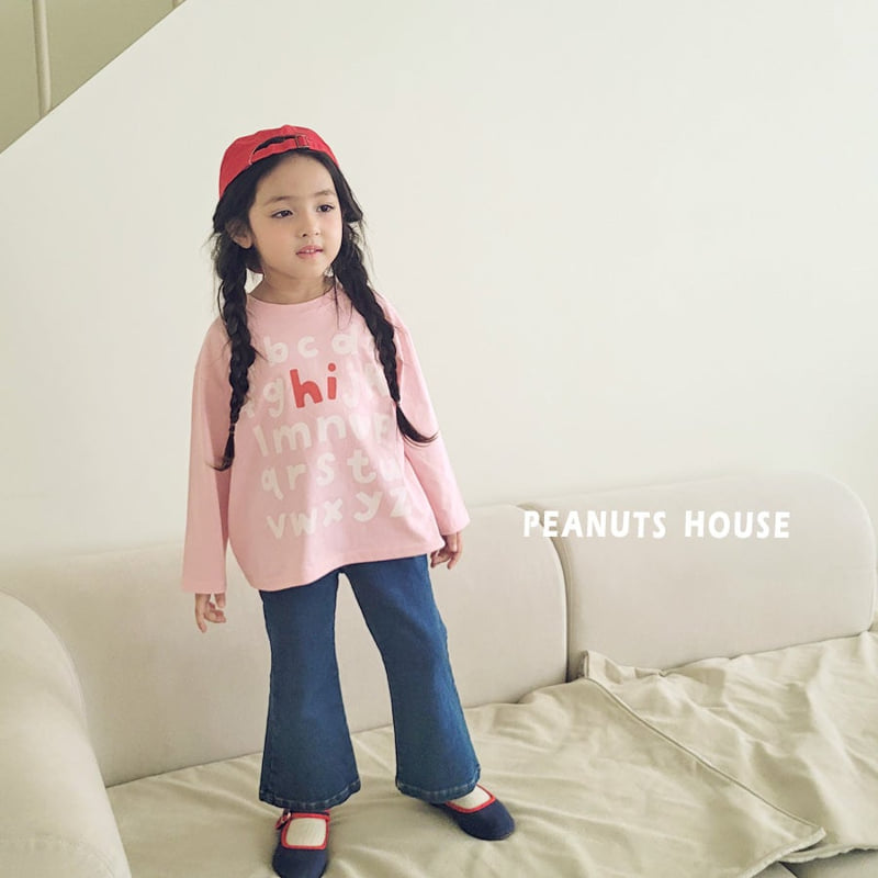 Peanuts - Korean Children Fashion - #kidsstore - Bootcut Denim Jeans - 9