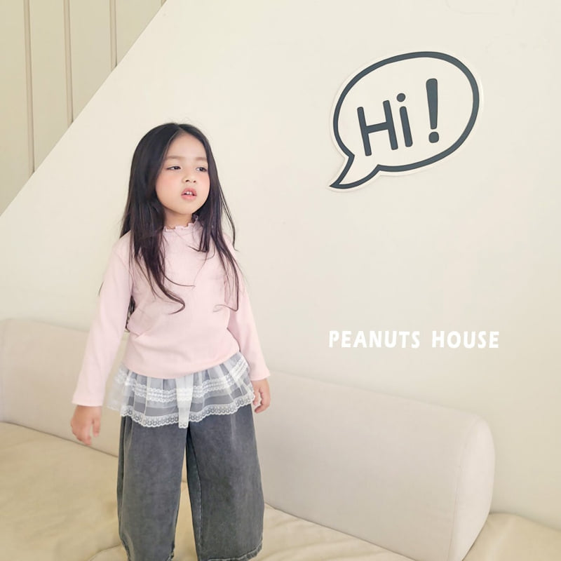 Peanuts - Korean Children Fashion - #kidzfashiontrend - Ribbed Tee - 8