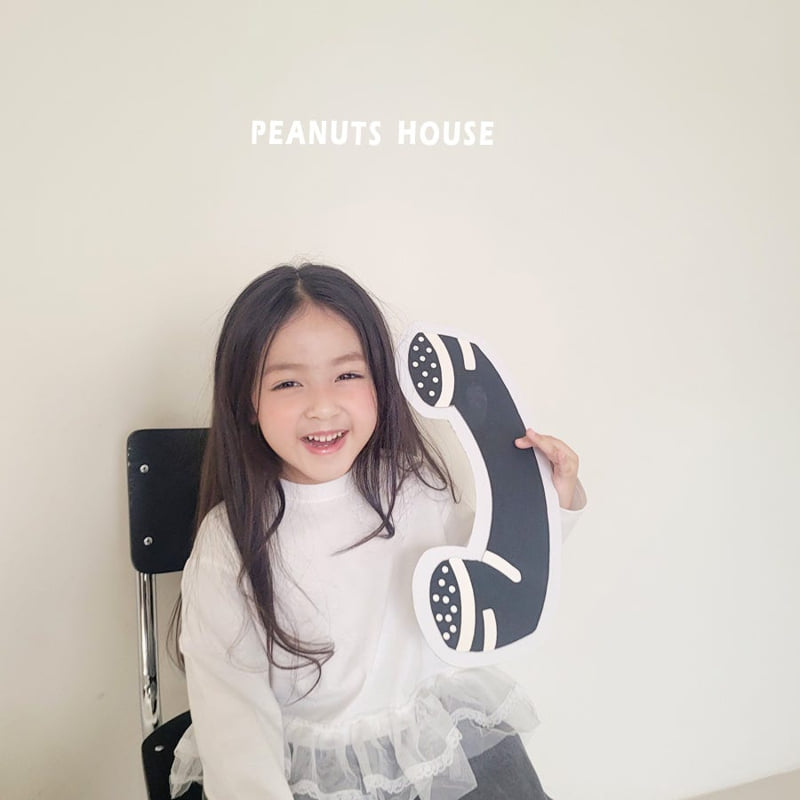 Peanuts - Korean Children Fashion - #kidsstore - Lace Tee - 4