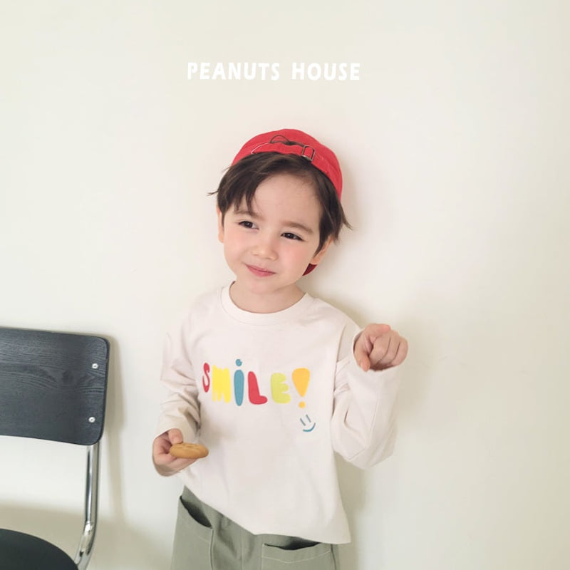 Peanuts - Korean Children Fashion - #kidzfashiontrend - Smile Tee - 2