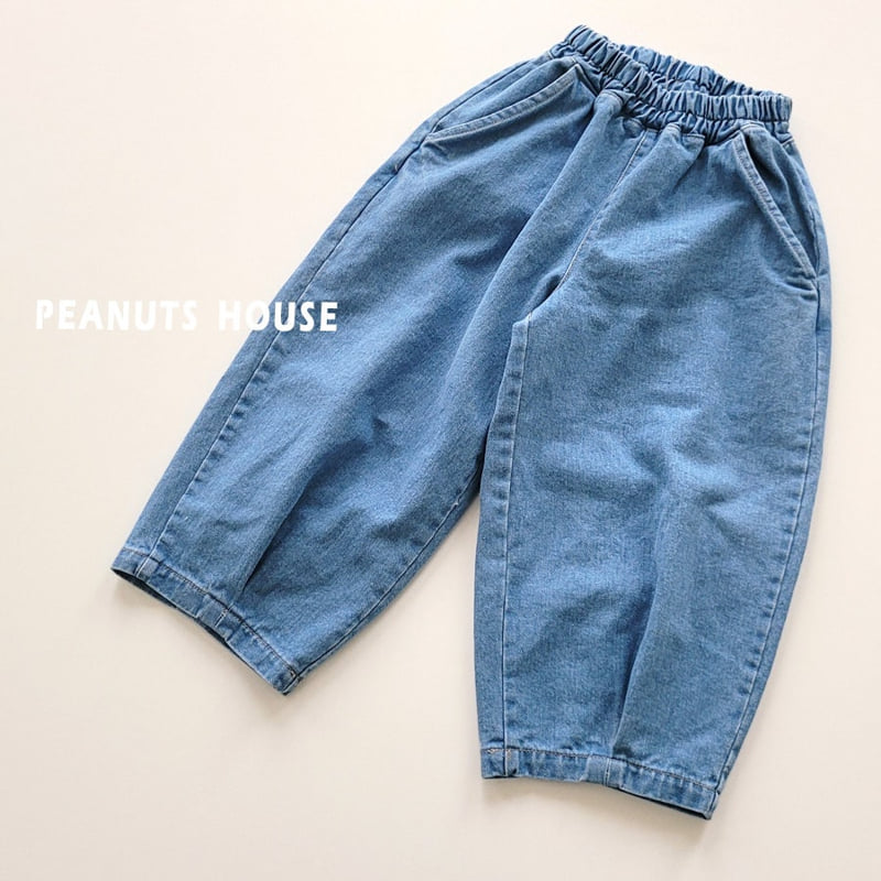 Peanuts - Korean Children Fashion - #kidzfashiontrend - Wrinkle Denim Jeans - 11