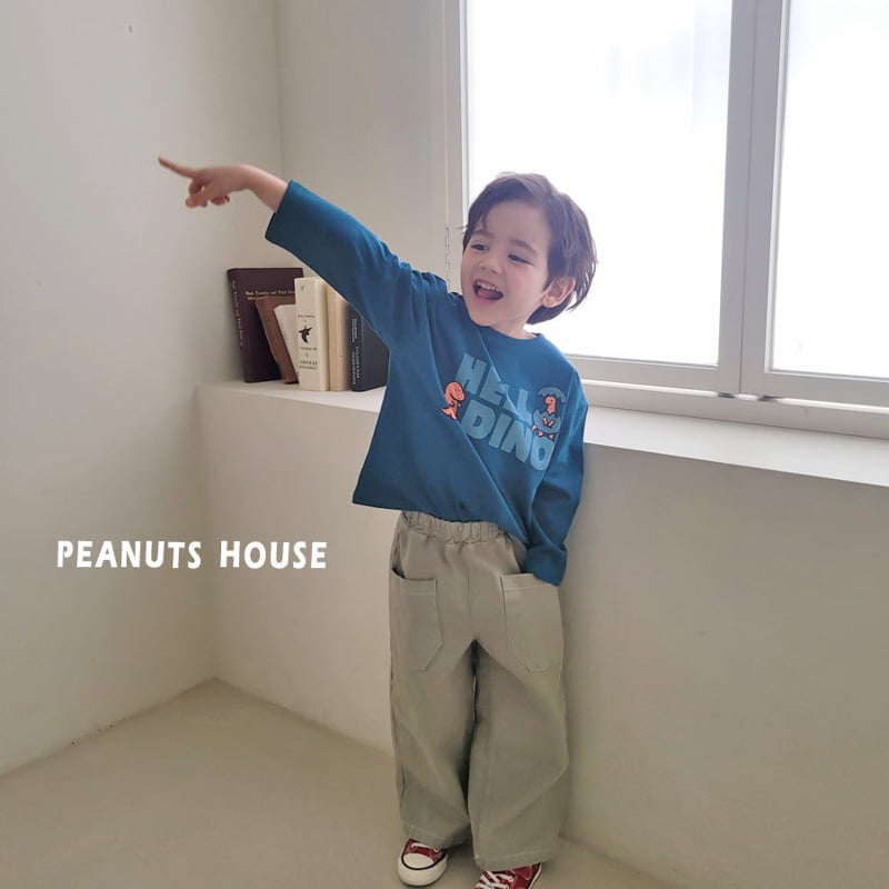 Peanuts - Korean Children Fashion - #kidzfashiontrend - Pocket Cotton Pants - 6
