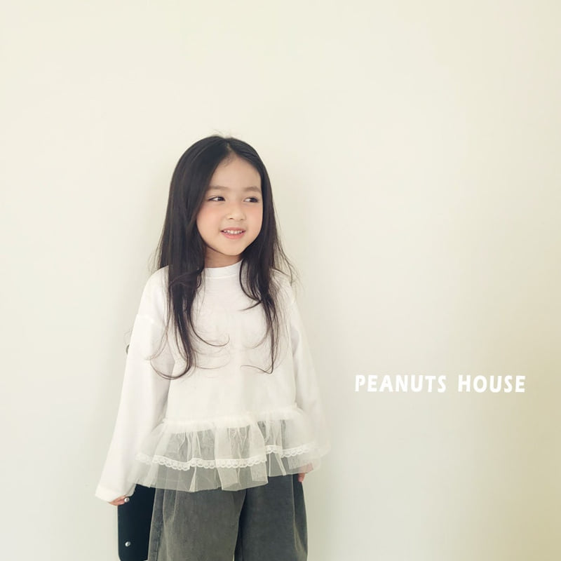 Peanuts - Korean Children Fashion - #littlefashionista - Lace Tee - 6
