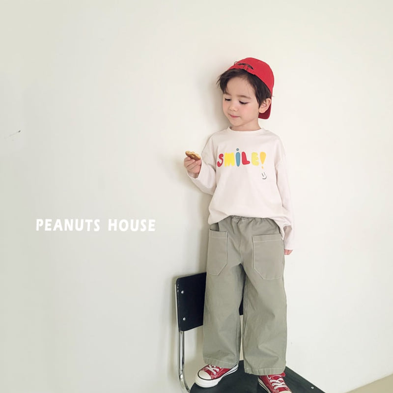 Peanuts - Korean Children Fashion - #Kfashion4kids - Smile Tee - 4