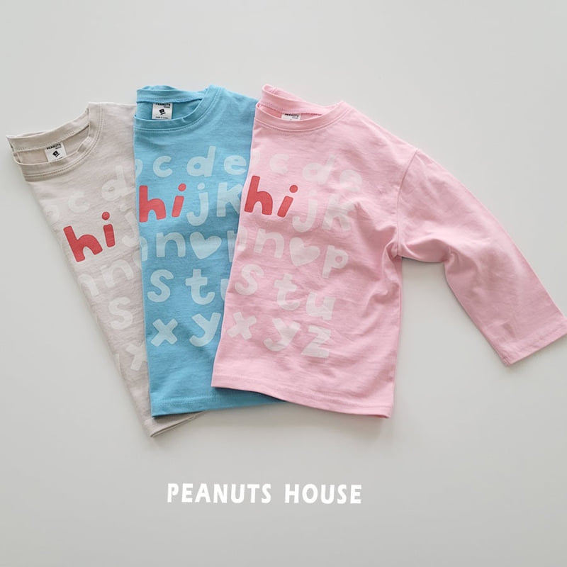 Peanuts - Korean Children Fashion - #littlefashionista - Alphabet Tee - 2