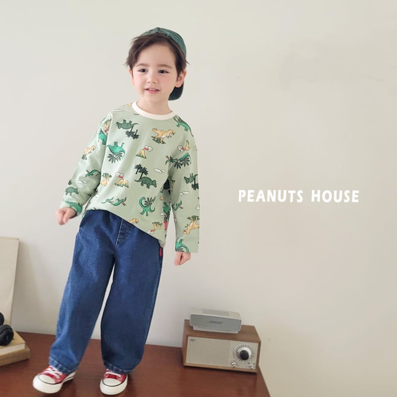 Peanuts - Korean Children Fashion - #littlefashionista - Point Denim Jeans - 9