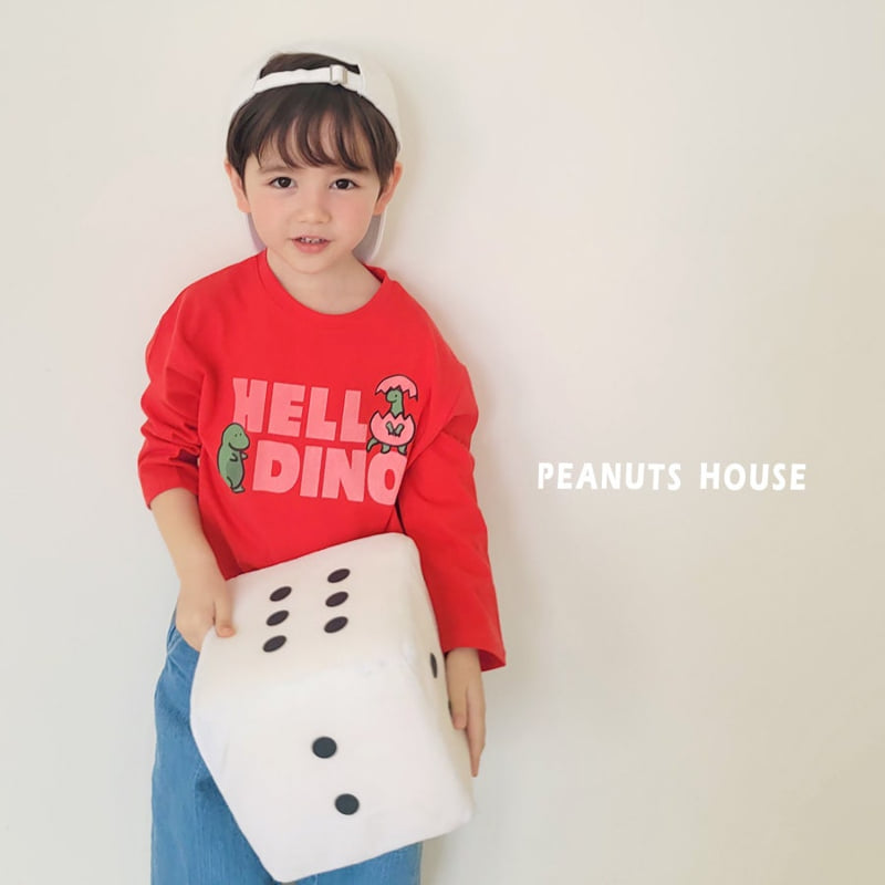 Peanuts - Korean Children Fashion - #magicofchildhood - Dino Tee - 10