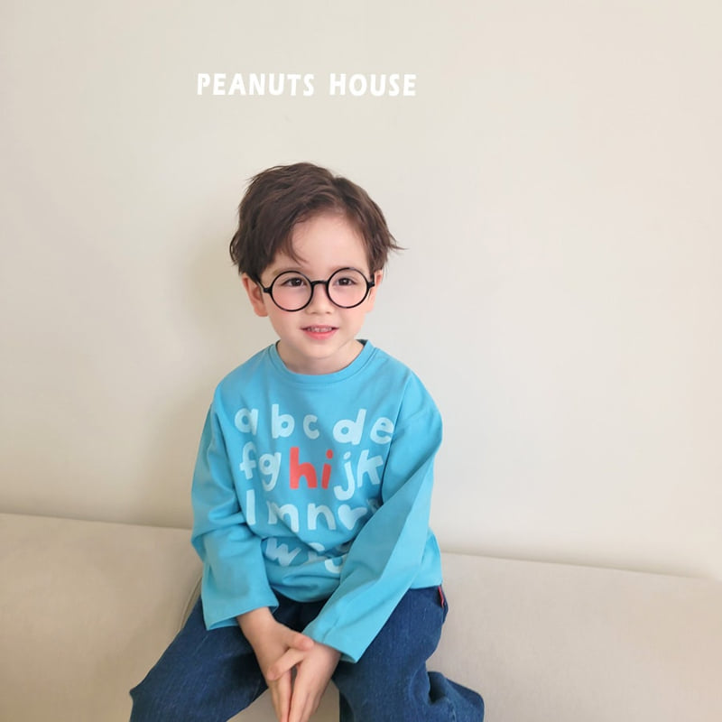 Peanuts - Korean Children Fashion - #magicofchildhood - Alphabet Tee - 3