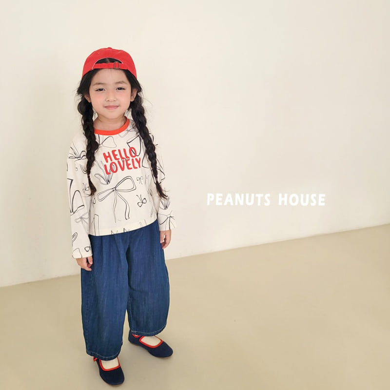 Peanuts - Korean Children Fashion - #magicofchildhood - Pleated Denim Jeans - 11