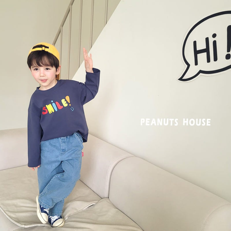 Peanuts - Korean Children Fashion - #magicofchildhood - Point Denim Jeans - 10