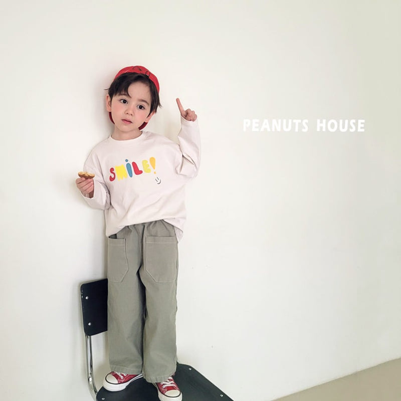 Peanuts - Korean Children Fashion - #magicofchildhood - Pocket Cotton Pants - 9
