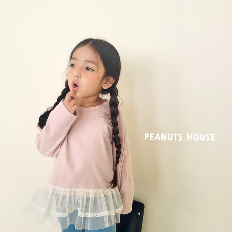 Peanuts - Korean Children Fashion - #prettylittlegirls - Lace Tee - 9