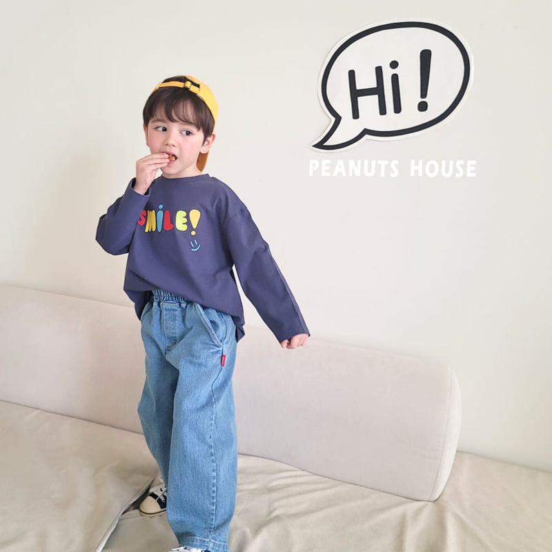 Peanuts - Korean Children Fashion - #prettylittlegirls - Smile Tee - 7