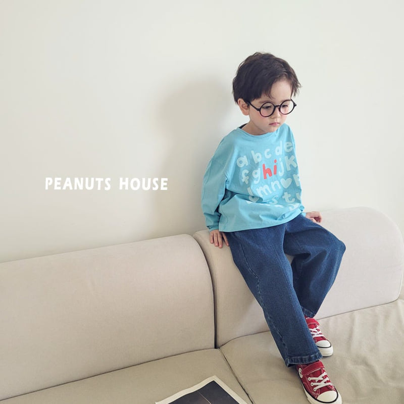 Peanuts - Korean Children Fashion - #prettylittlegirls - Alphabet Tee - 5