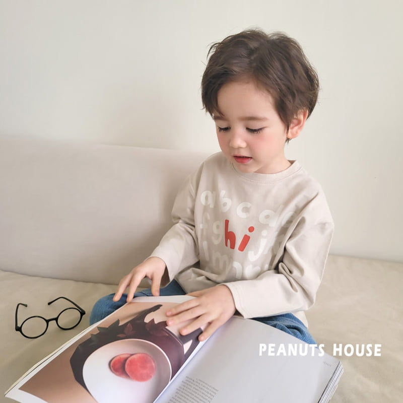 Peanuts - Korean Children Fashion - #stylishchildhood - Alphabet Tee - 8