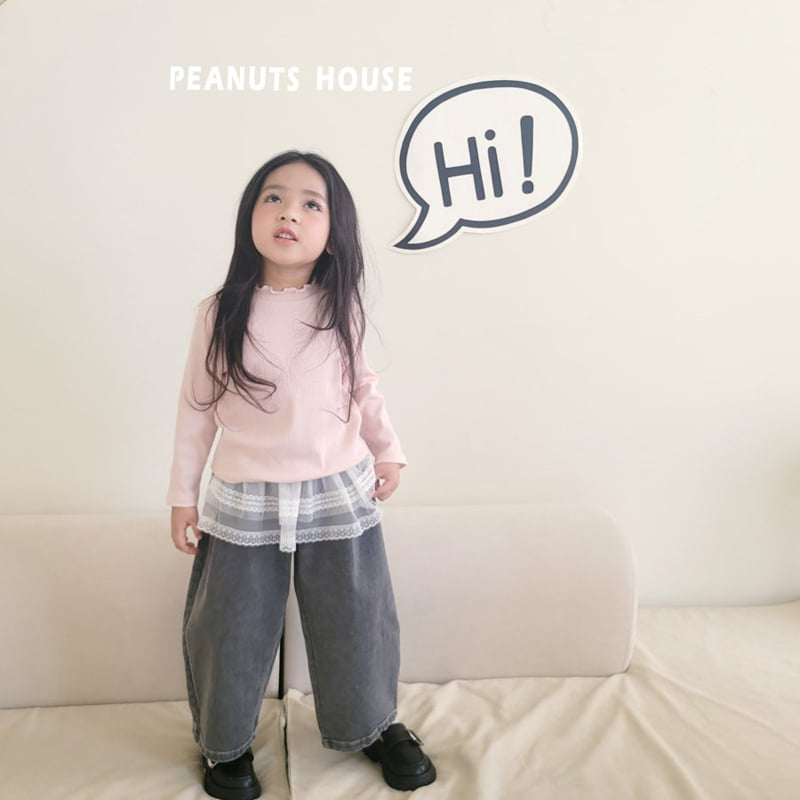 Peanuts - Korean Children Fashion - #toddlerclothing - Lace Skirt - 4