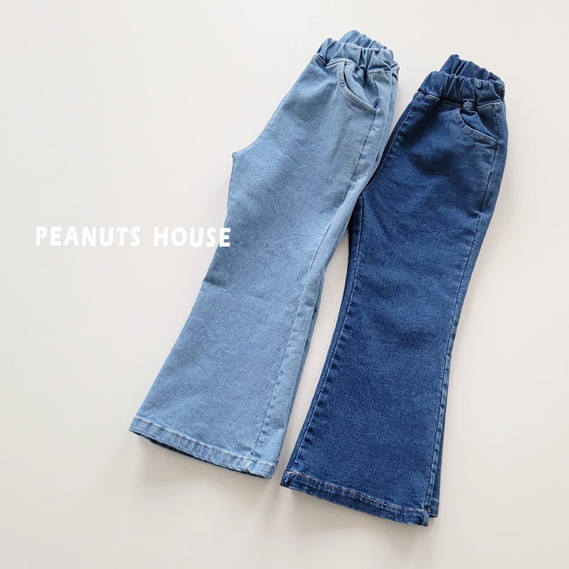 Peanuts - Korean Children Fashion - #stylishchildhood - Bootcut Denim Jeans - 2
