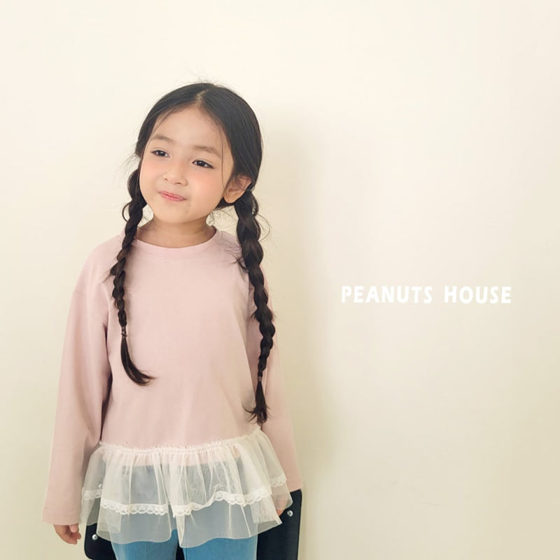 Peanuts - Korean Children Fashion - #todddlerfashion - Lace Tee - 10