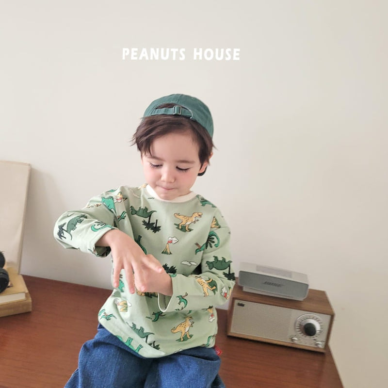 Peanuts - Korean Children Fashion - #prettylittlegirls - Jurassic Tee - 4