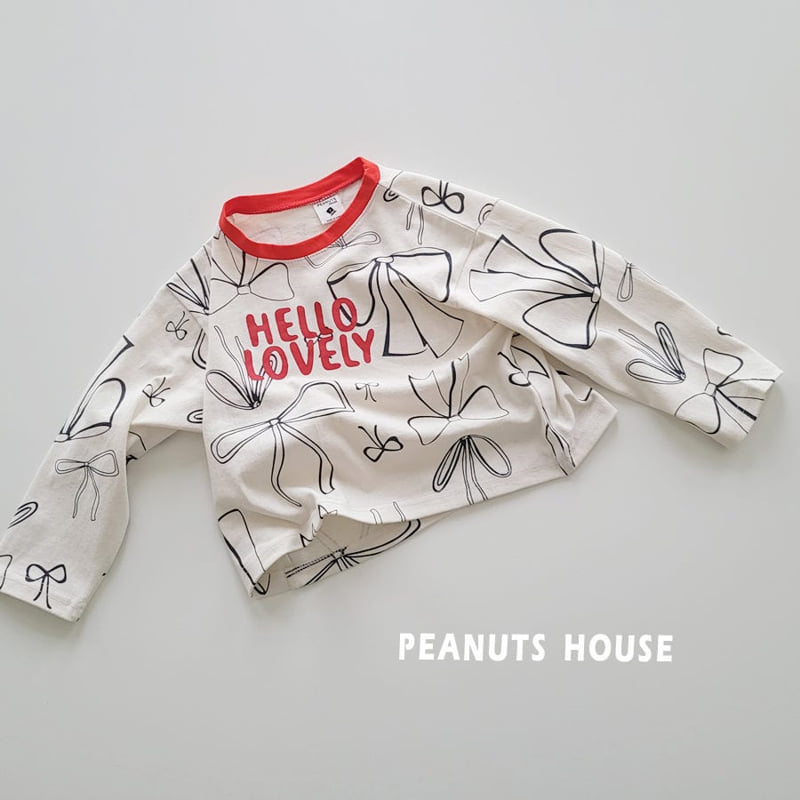 Peanuts - Korean Children Fashion - #toddlerclothing - Lovely Tee - 12