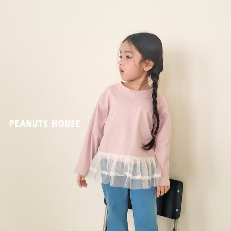 Peanuts - Korean Children Fashion - #toddlerclothing - Lace Tee - 11