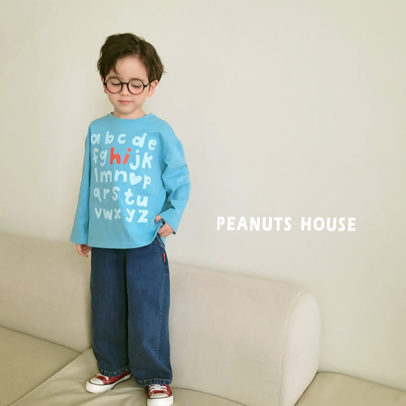Peanuts - Korean Children Fashion - #toddlerclothing - Alphabet Tee - 7